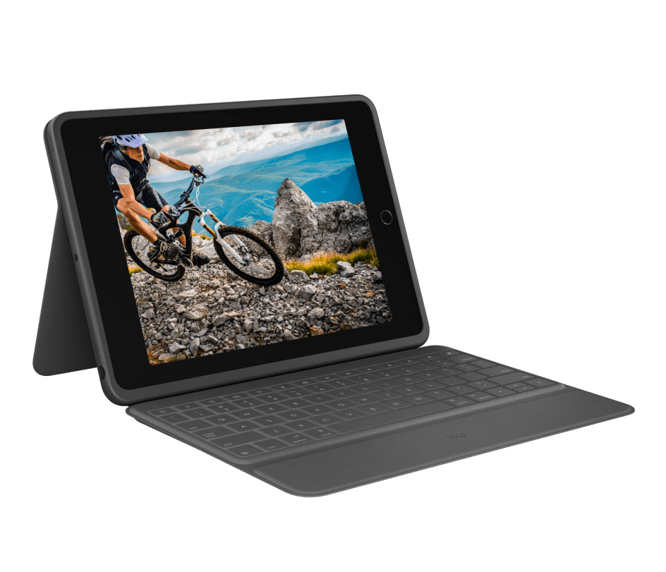 Logitech Rugged Folio Teclado Inglés 1,8 mm 1,2 mm Apple