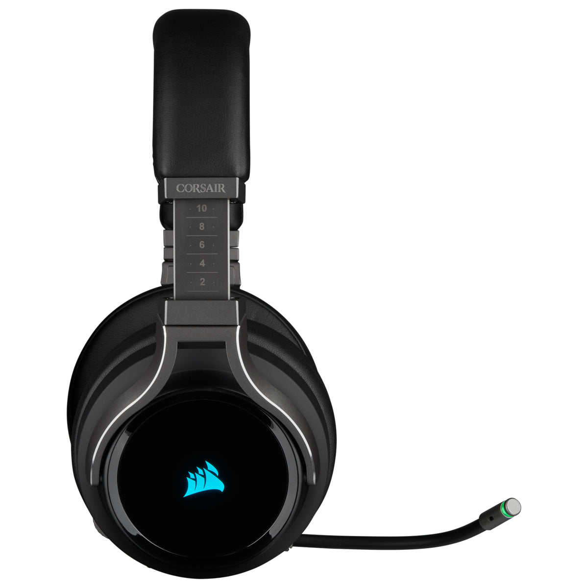 Corsair Virtuoso RGB Wireless Auriculares Inalámbrico y alámbrico Diadema Juego MicroUSB Carbono