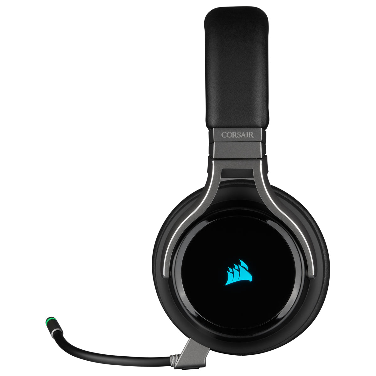 Corsair Virtuoso RGB Wireless Auriculares Inalámbrico y alámbrico Diadema Juego MicroUSB Carbono, 20 - 40000 Hz