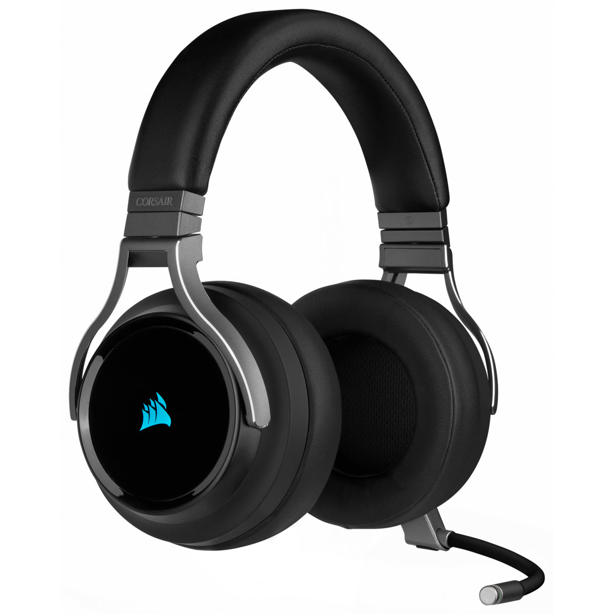 Corsair Virtuoso RGB Wireless Auriculares Inalámbrico y alámbrico Diadema Juego MicroUSB Carbono