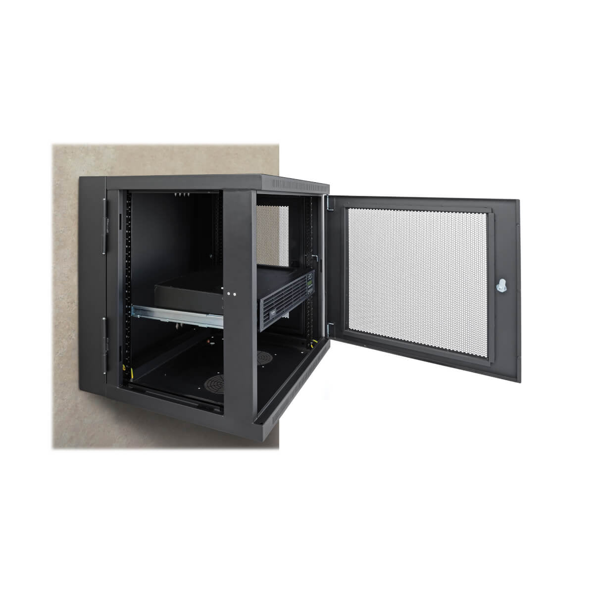 Tripp Lite 4POSTRAILKITWM Juego de Entrepaño SmartRack Ajustable Universal de 1U de 4 Postes Para Racks para Instalación