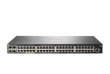 HPE Aruba Networking 2930F 48G PoE+ 4SFP+ Switch, Gestionado, Gigabit Ethernet (10/100/1000), Energía sobre Ethernet (Po