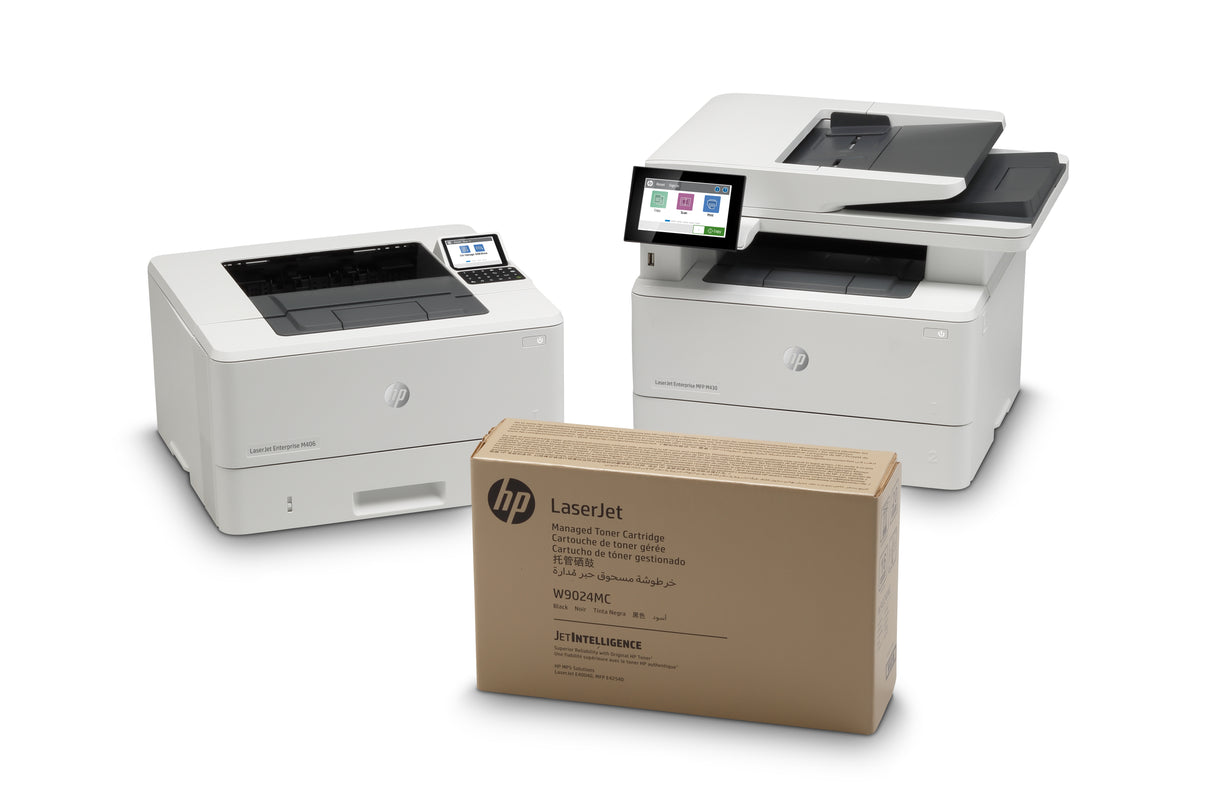 HP LaserJet Enterprise M430f Multifunction Blanco y negro Impresora, Ethernet solamente; Copiadora, escáner