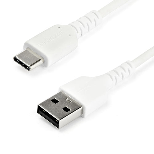 StarTech.com Cable de Carga USB-A a USB-C de 1m - Cable de Carga Rápida y Sincronización USB 2.0 de Servicio Pesado - Ca