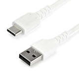StarTech.com Cable de Carga USB-A a USB-C de 1m - Cable de Carga Rápida y Sincronización USB 2.0 de Servicio Pesado - Ca