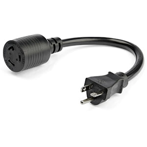 StarTech.com PAC520PLR1 Cables de transmisión Negro Macho 125 V