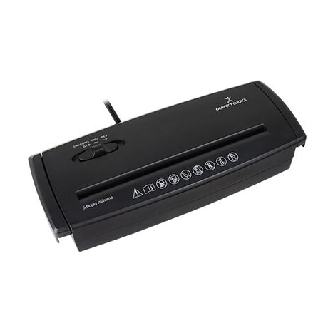 Perfect Choice PC-171744 trituradora de papel Negro, 275 mm, 160 mm, 295 mm