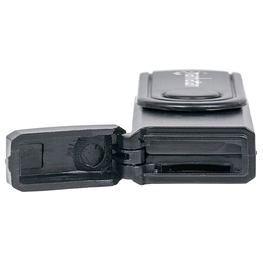 LECTOR DE TARJETAS MANHATTAN USB 3.0, 24 EN 1, ALTA VELOCIDAD DE TRANSFERENCIA, COMPATIBLE CON SDXC