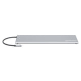 Docking Station Manhattan USB-C 11 en 1 MST para 3 Monitores, 4K, Gigabit Ethernet, SD/TF