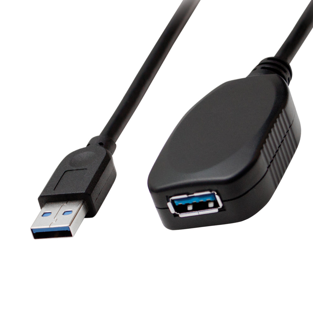 Cable USB 3.0 Manhattan Extensor Activo Macho a Hembra 5.0m 150712