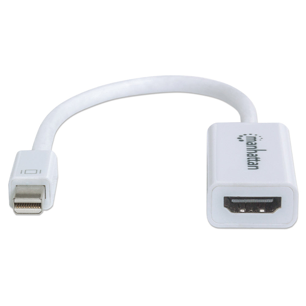 ADAPTADOR MANHATTAN MINI DISPLAYPORT - HDMI 151399, 4K, 60Hz, 15cm
