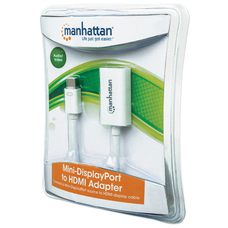 ADAPTADOR MANHATTAN MINI DISPLAYPORT - HDMI 151399, 4K, 60Hz, 15cm