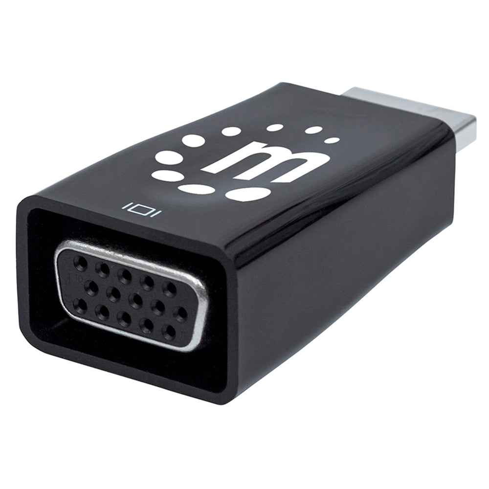 Convertidor Manhattan HDMI a SVGA con Audio y Micro, Resolución 1080p, 3.5mm, 15cm