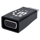 Convertidor Manhattan HDMI a SVGA con Audio y Micro, Resolución 1080p, 3.5mm, 15cm