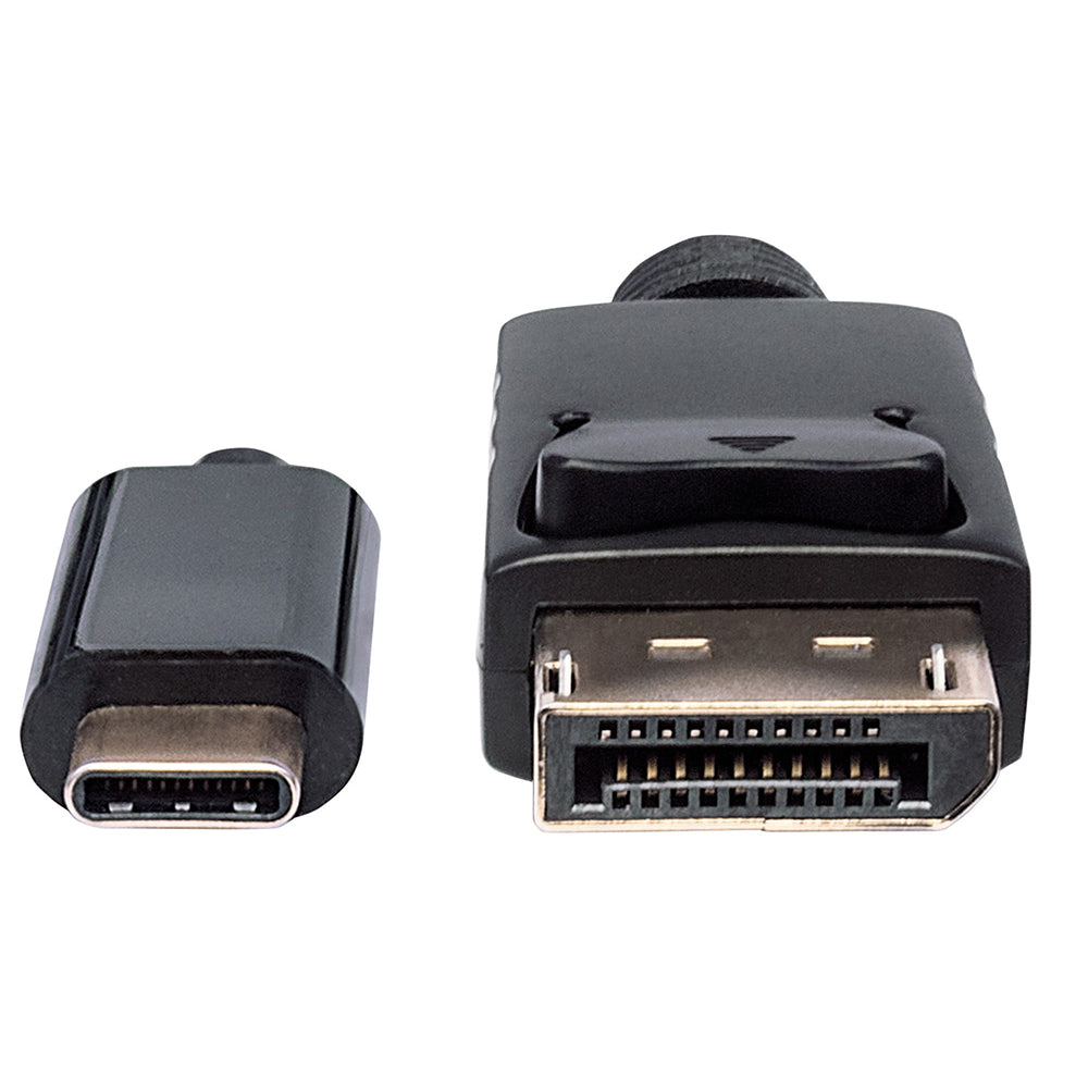 CABLE USB-C MANHATTAN V3.1 A DISPLAYPORT M 2.0M 4K 152464, 10Gbps, 2 Metros, Conectores Dorados