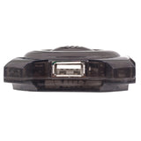 Concentrador USB Manhattan Mini Hub 4 Puertos Negro, Velocidad 480Mbps, Compacto