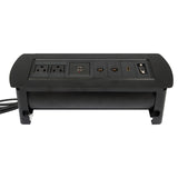Caja Manhattan para Mesa, AC2, USB2, RED2, HDMI1, VGA1, 164856, 10x5x3"