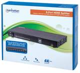 Splitter de Video Manhattan HDMI UHDTV 4K 30Hz 1 Entrada 8 Salidas AC-207560