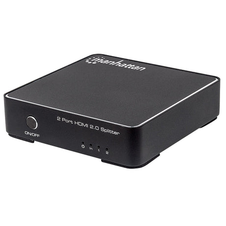Splitter HDMI Manhattan UHDTV 4K 60Hz 1 Entrada 2 Salidas AC-207591 con Control Auto