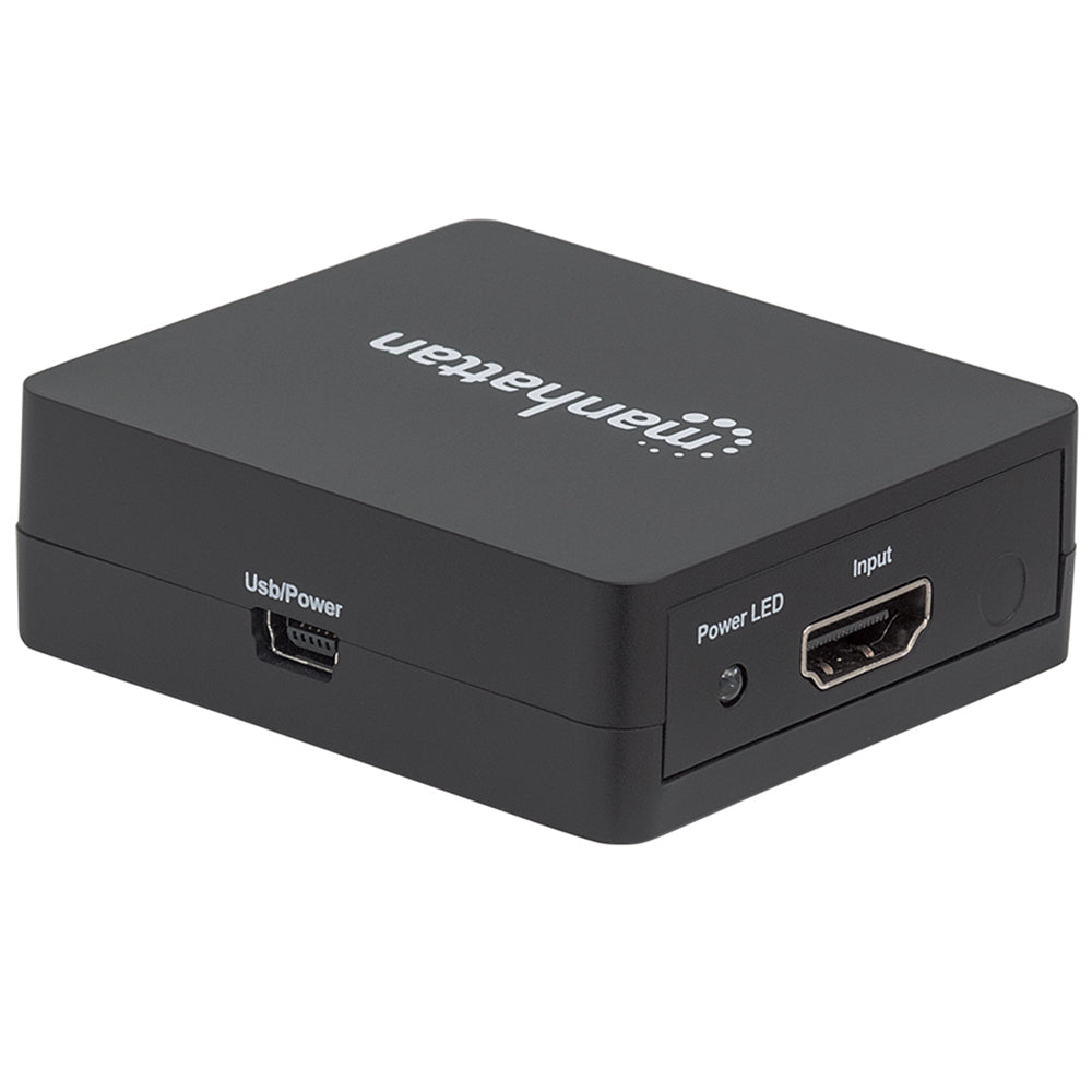Splitter HDMI Manhattan 1080p, 1 Entrada : 2 Salidas USB 207652, 3D Ready