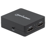 Splitter HDMI Manhattan 1080p, 1 Entrada : 2 Salidas USB 207652, 3D Ready