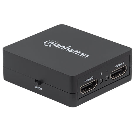 Splitter HDMI Manhattan 1080p, 1 Entrada : 2 Salidas USB 207652, 3D Ready