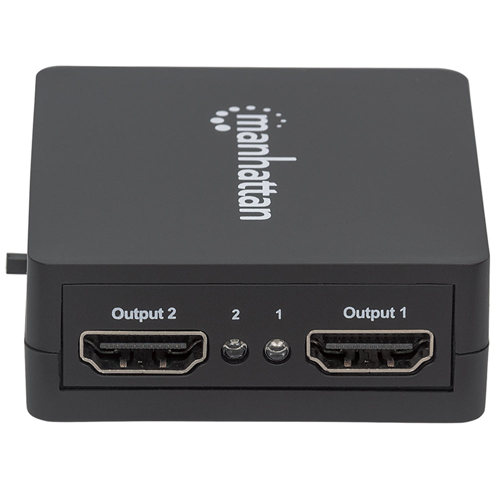 Splitter HDMI Manhattan 1080p, 1 Entrada : 2 Salidas USB 207652, 3D Ready