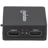 Splitter HDMI Manhattan 1080p, 1 Entrada : 2 Salidas USB 207652, 3D Ready