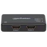 Splitter HDMI Manhattan UHDTV 4K 30Hz, 1 Entrada 2 Salidas, 207669