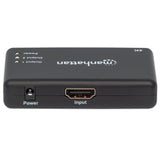 Splitter HDMI Manhattan UHDTV 4K 30Hz, 1 Entrada 2 Salidas, 207669