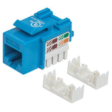 JACK DE IMPACTO UTP CAT5E CALIBRE 22 AL 26AWG AZUL 210546, 110 TERMINACIONES