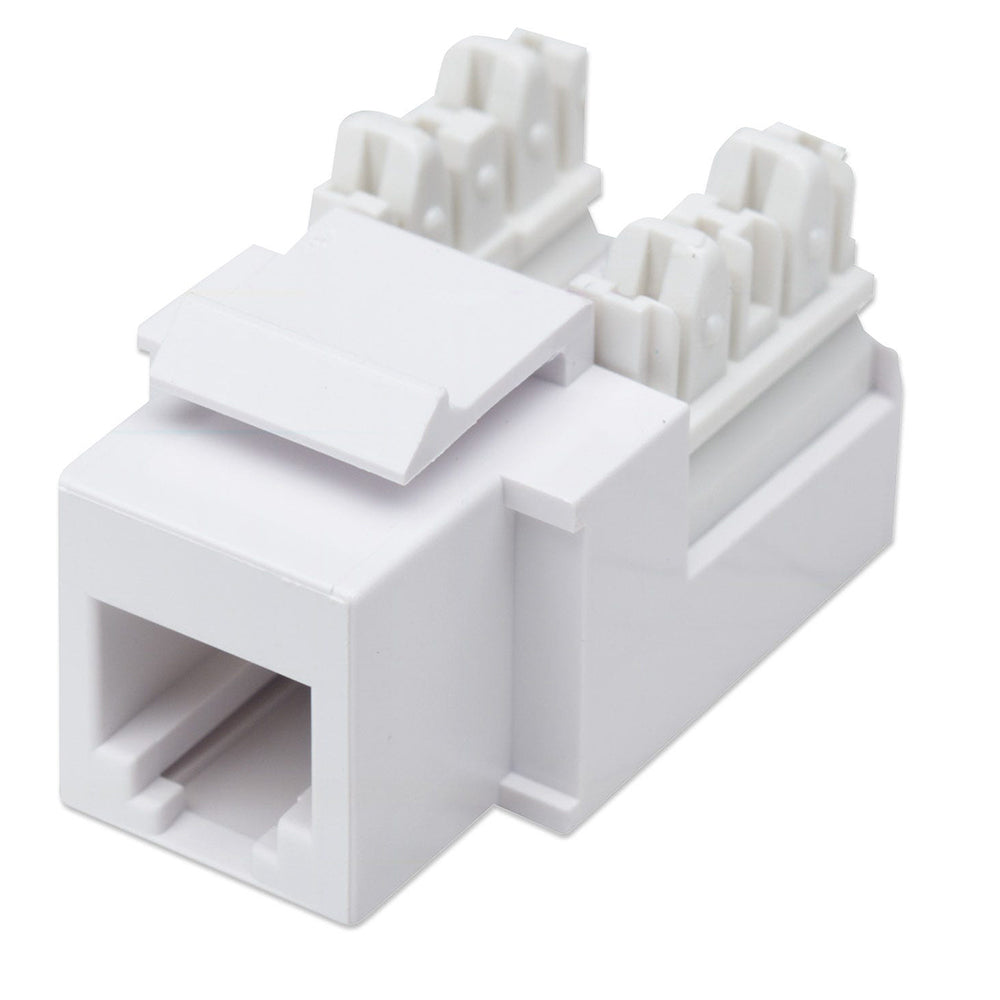 JACK DE IMPACTO RJ11/RJ12 INTELLINET BLANCO 210843, 110/220V, 8P8C, 6 Posiciones