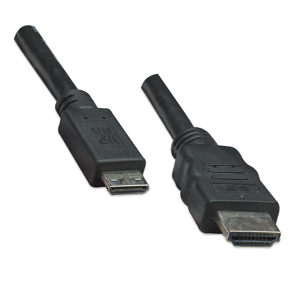Cable HDMI Manhattan 1.3 M-MINI M 1.8M, 1080p, 19 Pines, Blindaje Triple