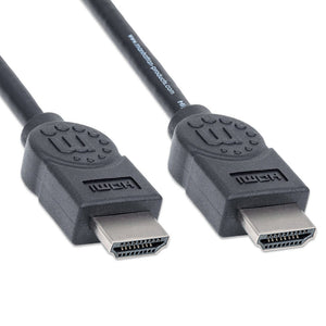 Manhattan Cable HDMI 4K@30 Hz, 15 m, compatible con 1080p y la mayoría de usos 4K (compruebe la espe