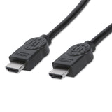 Cable HDMI Manhattan 1.4 M-M 1M 308816, 4K, 60Hz, Ethernet, 3D, 1 metro