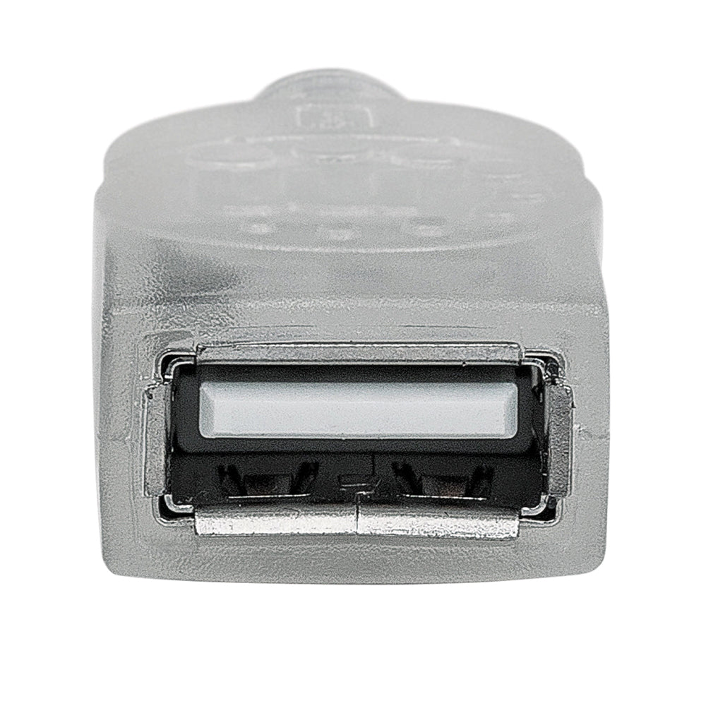 Cable Extensión Manhattan USB V2.0 Macho a Hembra 1.8m Plata 480 Mbps
