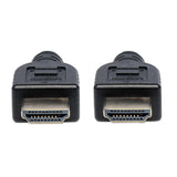Cable HDMI Manhattan 2.0 Intramuro M-M 1.0m, 4K a 60Hz, Ethernet, 18Gbps