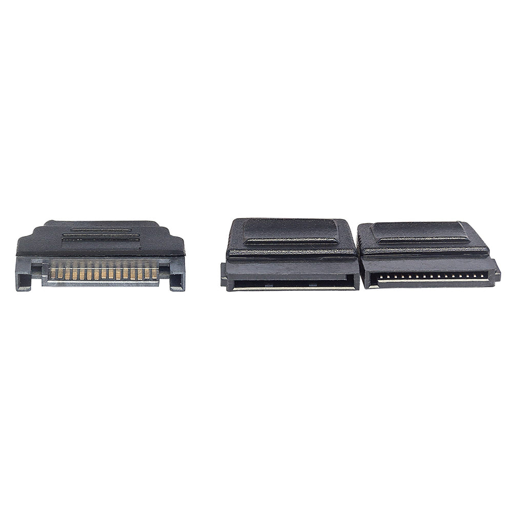Cable Corriente Manhattan Interno HDD SATA 1M - 2H 354554, 2 Conectores de Alimentación