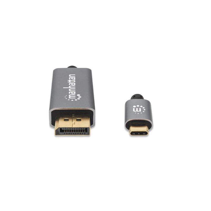 Cable USB C a DisplayPort M-M 3mts 8K60Hz Manhattan 354851