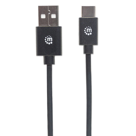 Cable USB C a Tipo A Manhattan M, 2.0, 2m - 354929
