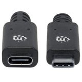 Cable USB-C V3.1 50cm Negro 10Gbps 5A Alta Velocidad Datos y Carga
