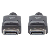 Cable DisplayPort V1.1 Macho-Macho 2mts Negro 1080p 393799, 60Hz, 4K, 5.1 Audio