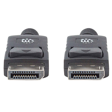 Cable DisplayPort V1.1 Macho-Macho 2mts Negro 1080p 393799, 60Hz, 4K, 5.1 Audio