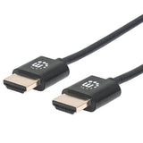 Cable HDMI Manhattan Ultra Delgado 2.0 M-M 1.0m, Blister - 394352
