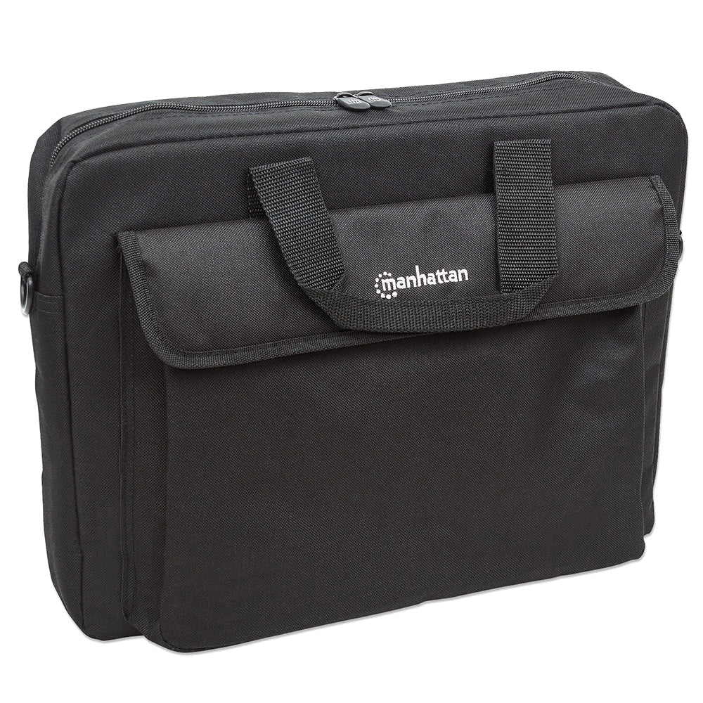Maletín Portafolio Manhattan 15.4 London 438889, 3 Compartimentos, 15 Pulgadas, Resistente