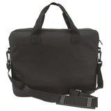 Maletín Manhattan Portafolio London 14.1" Negro Resistente Agua 439893, Compartimento Acolchado, Correa Ajustable, Bolsillos Organizadores