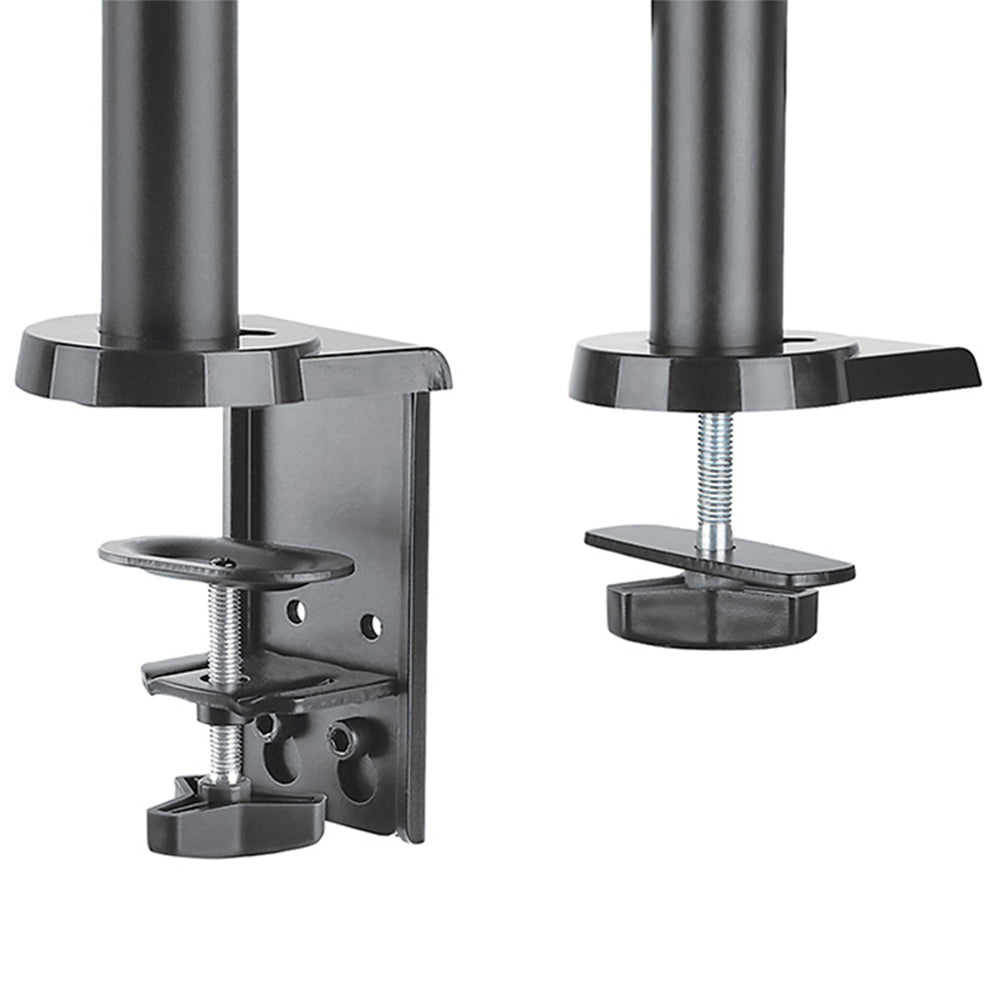 SOPORTE MANHATTAN P/ MONITOR GAS 17-32", AJUSTABLE ALTURA Y GIRO, VESA 75x75/100x100
