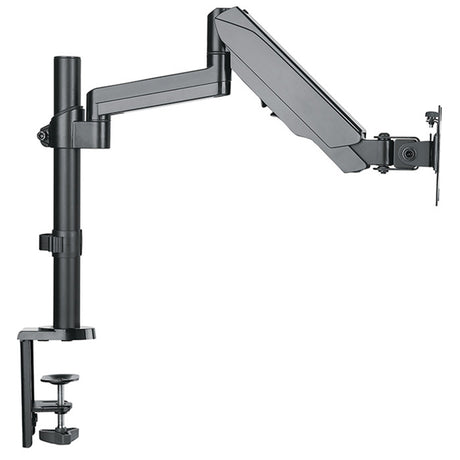 SOPORTE MANHATTAN P/ MONITOR GAS 17-32", AJUSTABLE ALTURA Y GIRO, VESA 75x75/100x100