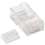 Conector RJ45 Cat6 Blindado 100 Unidades Oro 15-Micras Intellinet 503006