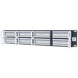 Panel de Parcheo 48 Puertos Cat5e UTP 2U para Rack 19 Intellinet 513579
